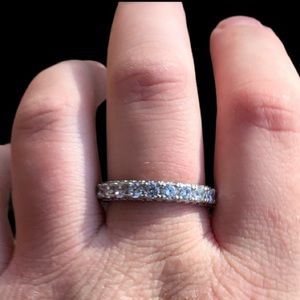 STERLING SILVER WEDDING BAND